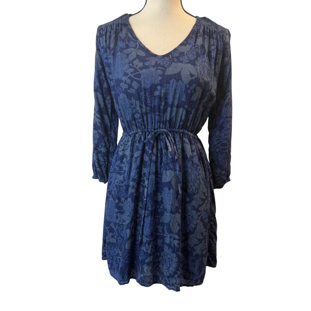 Lucky Brand Women’s Blue Floral Dress Size S